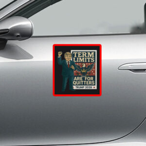Funny Trump 2028 Vintage Political Sticker
