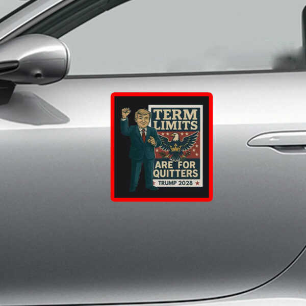 Funny Trump 2028 Vintage Political Sticker