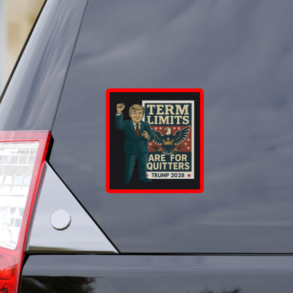 Funny Trump 2028 Vintage Political Sticker