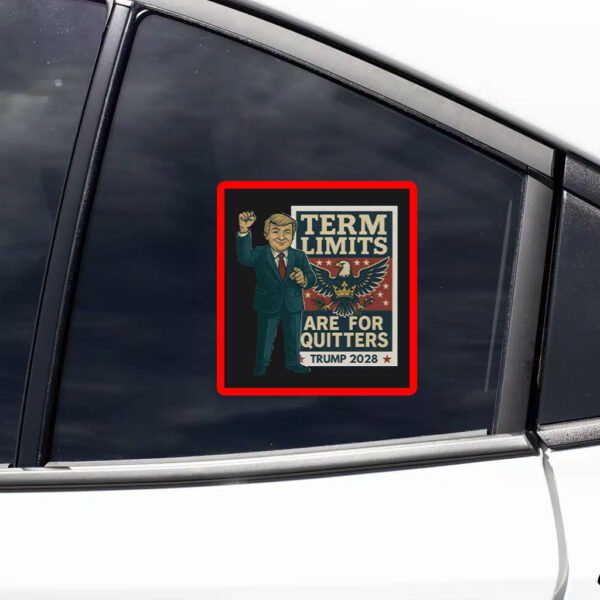 Funny Trump 2028 Vintage Political Sticker