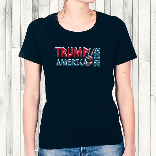 Hi Trump America 2028 President us T-Shirt