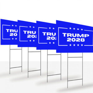 Keep America Great, Trump 2028 Yard Sign