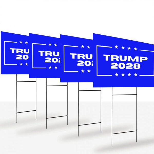 Keep America Great, Trump 2028 Yard Sign