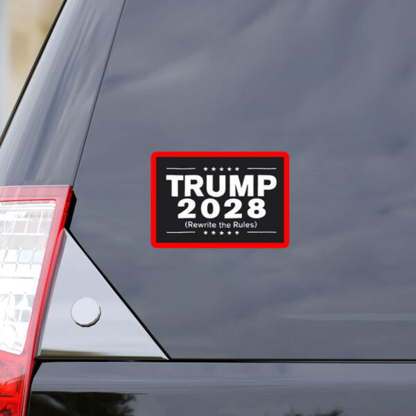 President Donald Trump 2028 us Sticker