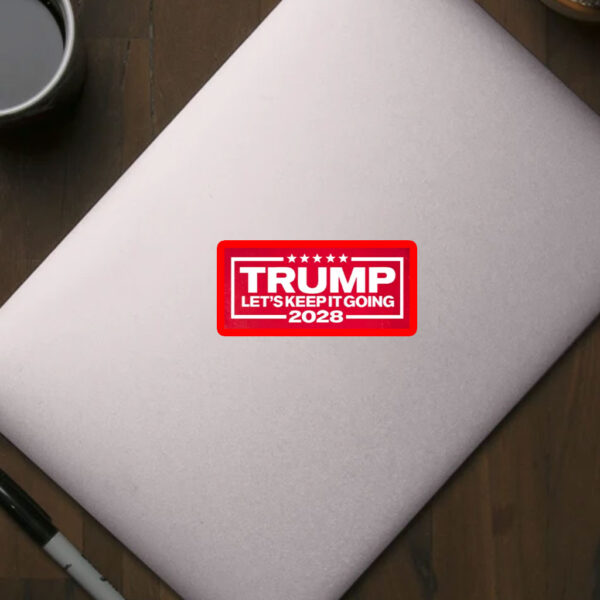 President Trump 2028, MAGA 2028 Sticker