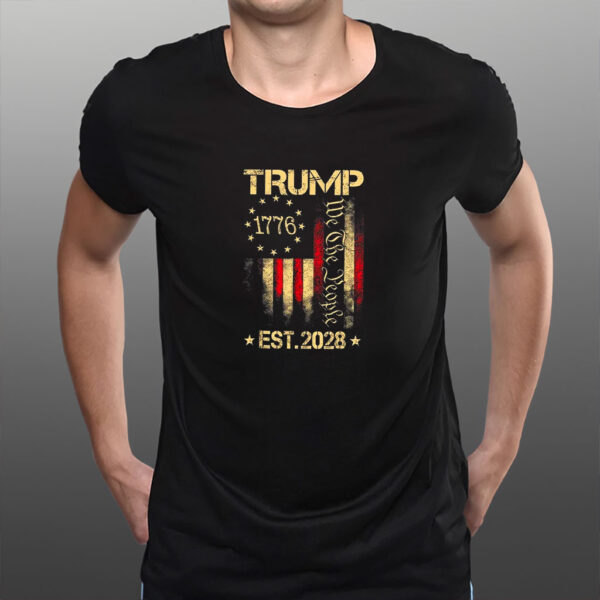 Pro Trump 2028 Presiden T-Shirt
