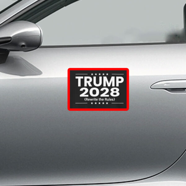 Pro Trump 2028 Rewrite the Rules Sticker