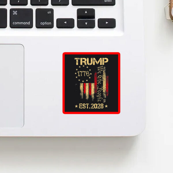 Pro Trump EST 2028 President Sticker