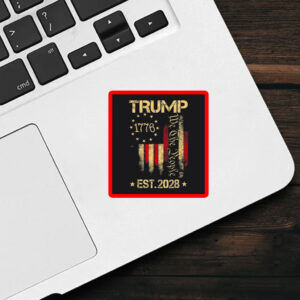 Pro Trump EST 2028 President Sticker