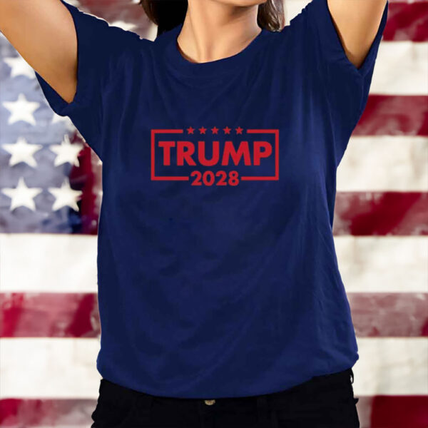 Stars Trump 2028 Unisex Tee, Rewrite the Rules' Patriotic Shirt