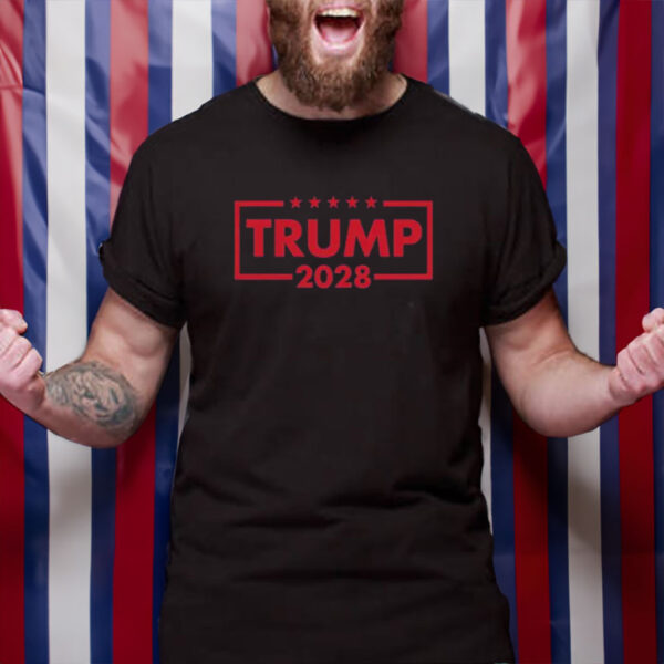 Stars Trump 2028 Unisex Tee, Rewrite the Rules' Patriotic Shirt