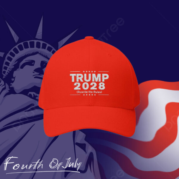 Structured Baseball Cap, Trump 2028 Hat