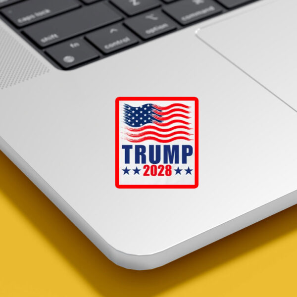 TRUMP-2028 Flag Sticker