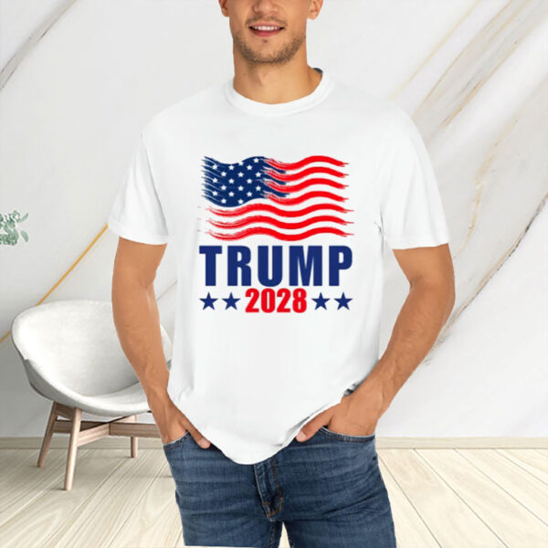 TRUMP-2028 Flag T-Shirt