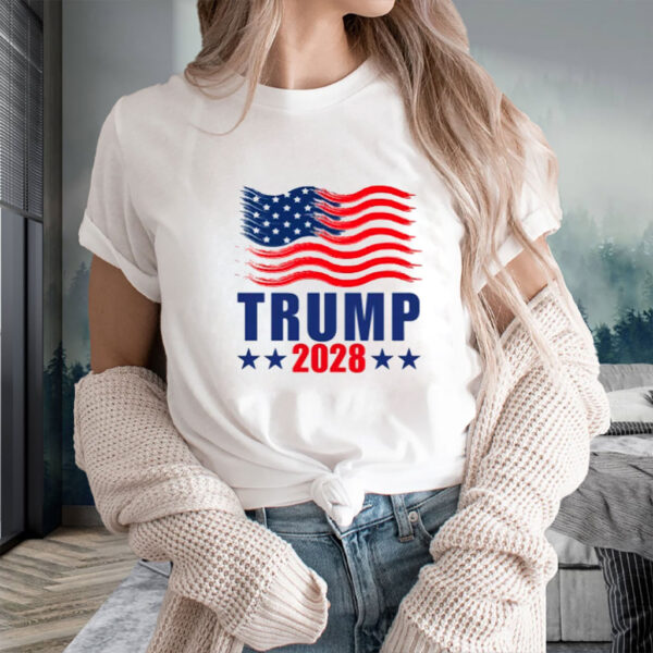 TRUMP-2028 Flag T-Shirt