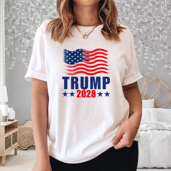 TRUMP-2028 Flag T-Shirt