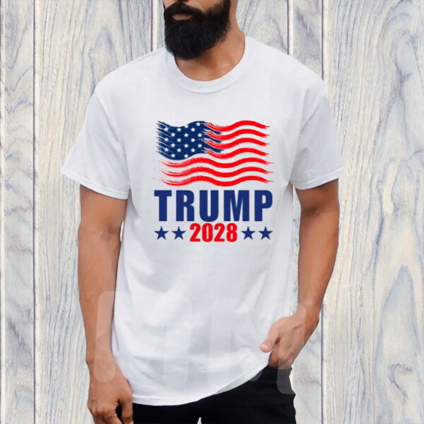 TRUMP-2028 Flag T-Shirt
