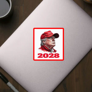 Trump 2028, 48th President of America Sticker