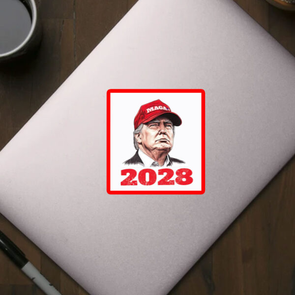 Trump 2028 48th President of America Sticker