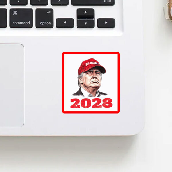 Trump 2028 48th President of America Sticker