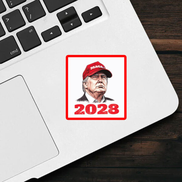 Trump 2028 48th President of America Sticker