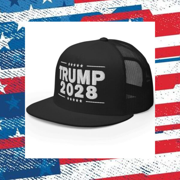 Trump 2028 5 Panel Trucker Cap