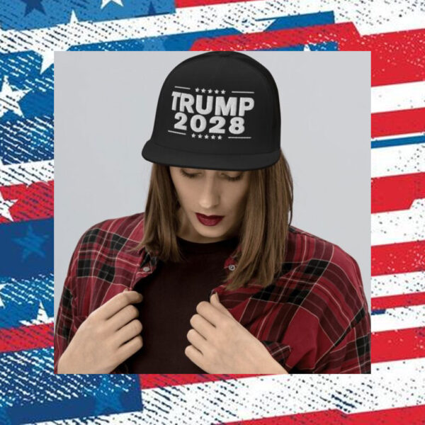 Trump 2028 5 Panel Trucker Cap