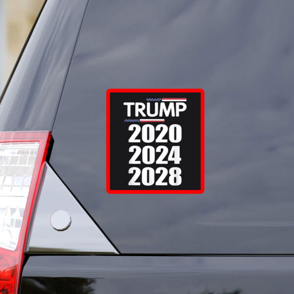 Trump 2028 Better Coverage than Verizon Sticker