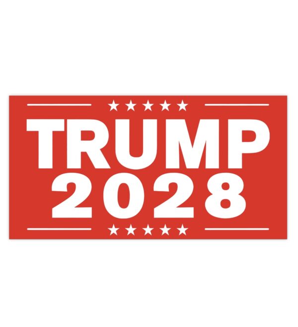 Trump 2028 Bumper Stickers