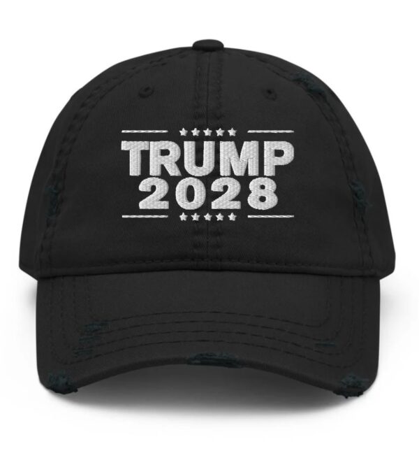 Trump 2028 Distressed Dad Hat