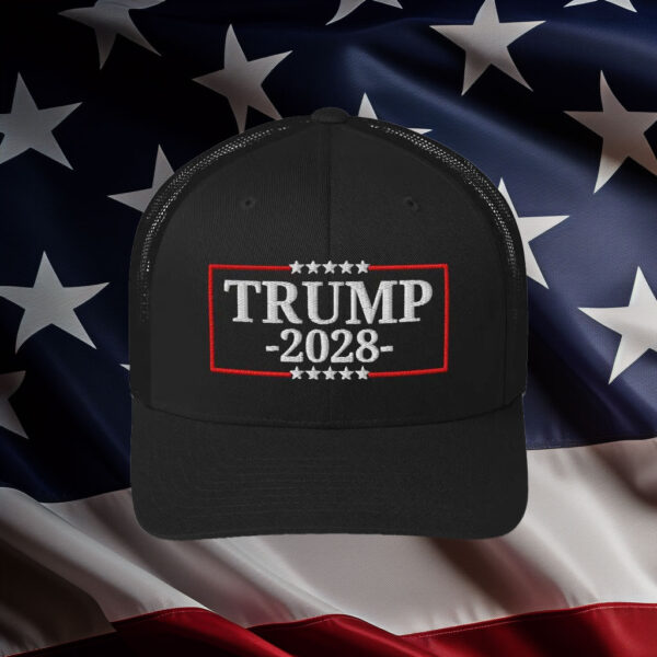 Trump 2028 Donald for President Trucker Cap