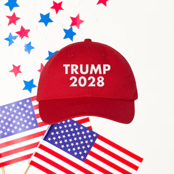 Trump 2028 Embroidered Dad Hat