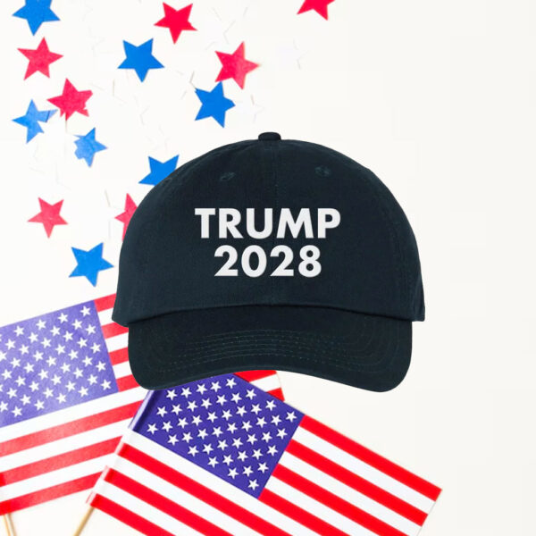 Trump 2028 Embroidered Dad Hat