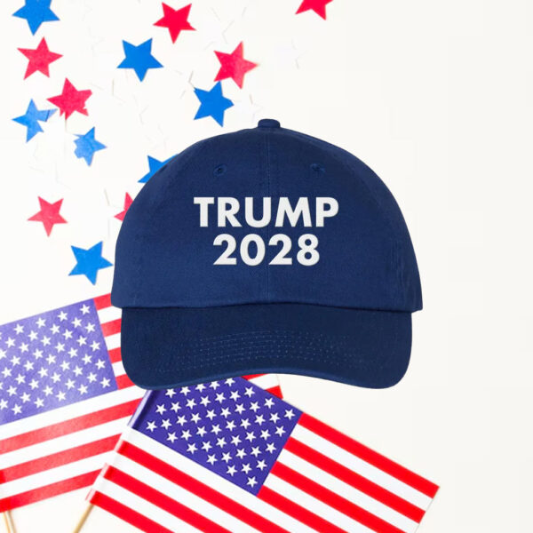 Trump 2028 Embroidered Dad Hat