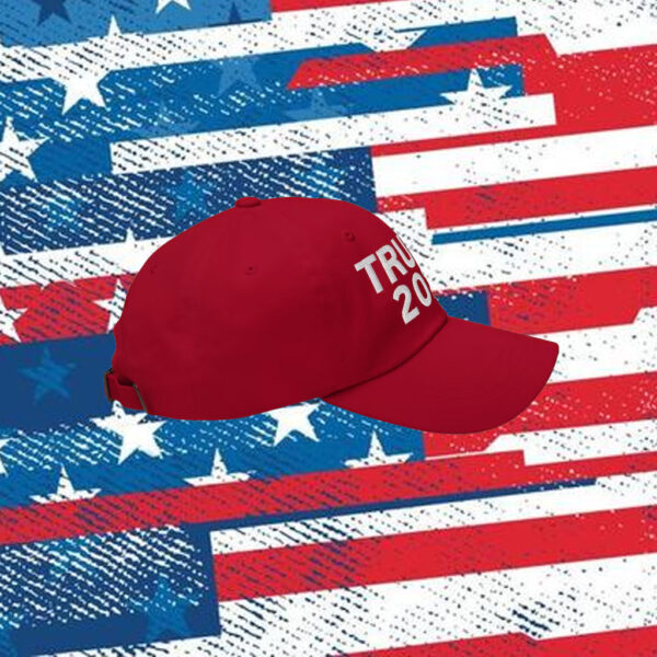 Trump 2028 Embroidered Red MAGA Hat