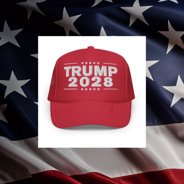 Trump 2028 Foam trucker hat
