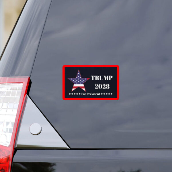 Trump 2028 For President Sticker