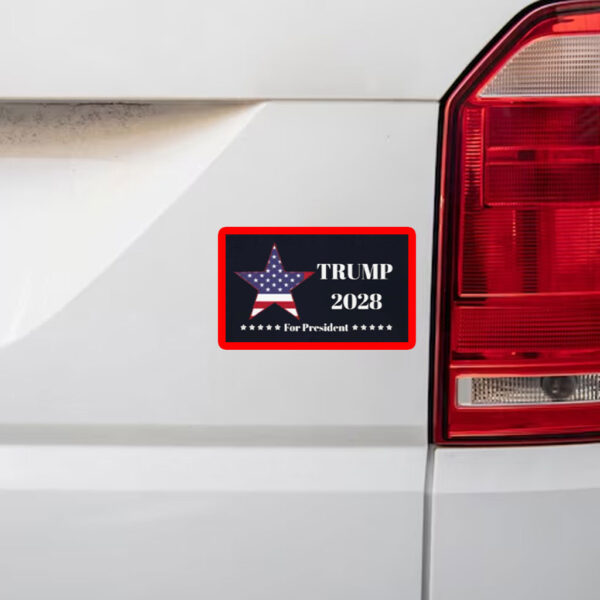 Trump 2028 For President Sticker