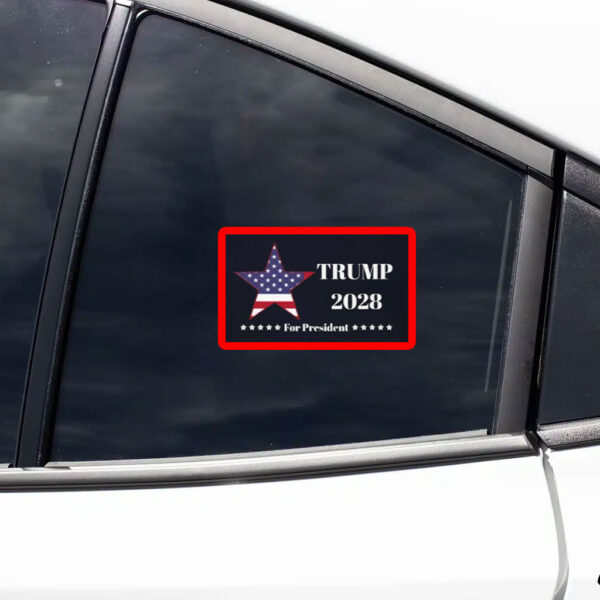 Trump 2028 For President Sticker