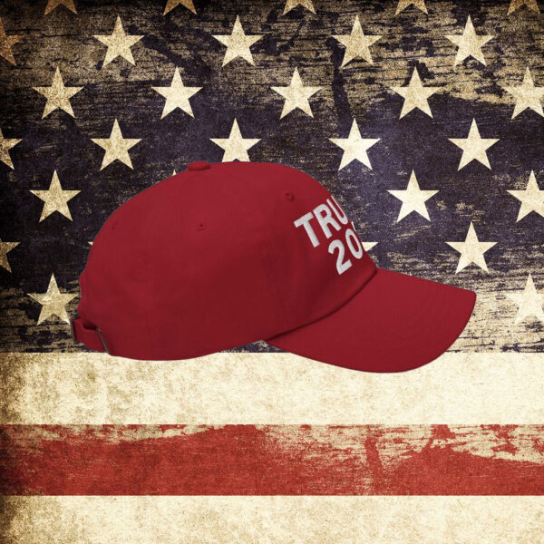 Trump 2028 Hat – Embroidered Red MAGA Cap