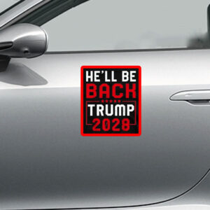 Trump 2028 He Will be Back Sticker