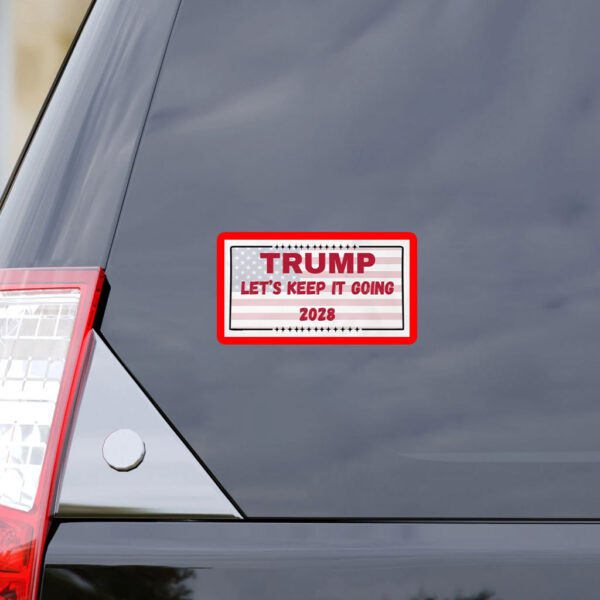Trump 2028, JD Vance 2028 Sticker