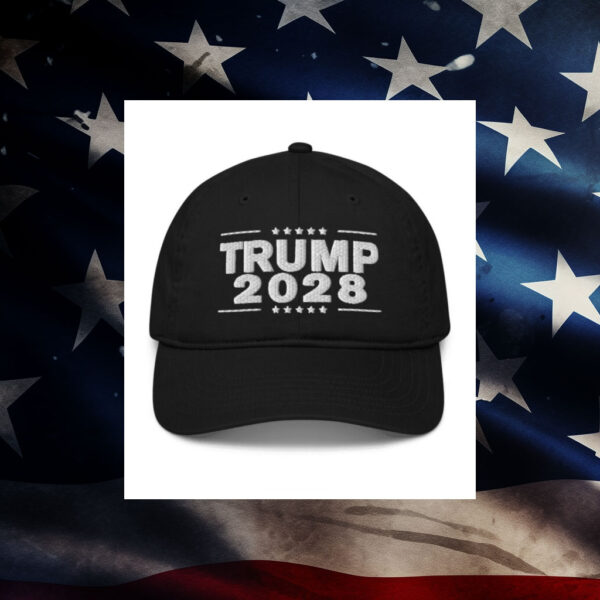 Trump 2028 Organic Baseball Cap