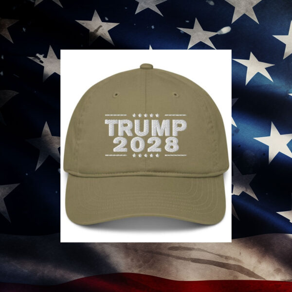 Trump 2028 Organic Baseball Cap