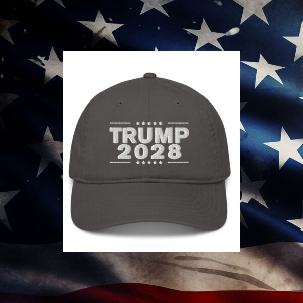 Trump 2028 Organic Baseball Cap