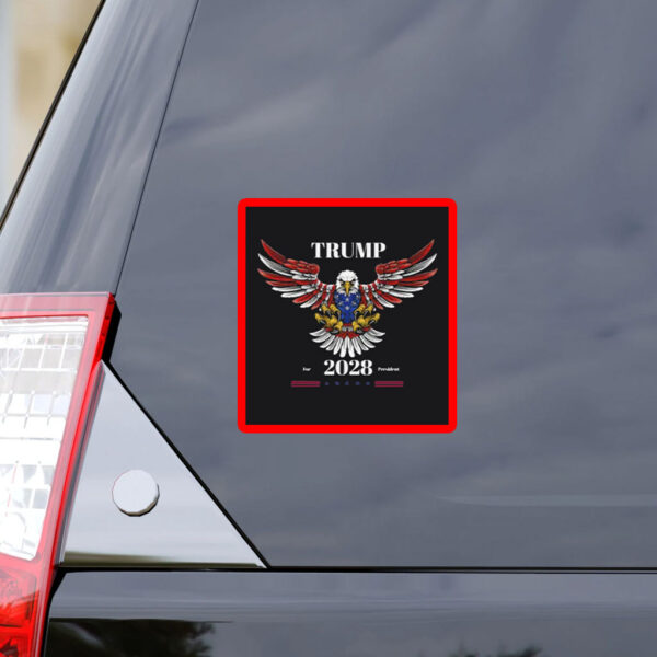Trump 2028, Patriotic Eagle Sticker