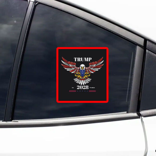 Trump 2028, Patriotic Eagle Sticker