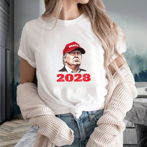 Trump 2028 Patriotic Shirt