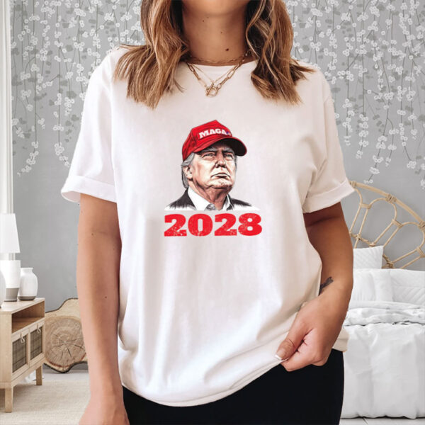 Trump 2028 Patriotic Shirt