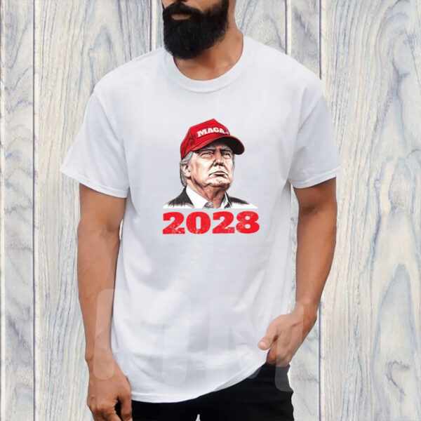 Trump 2028 Patriotic Shirt